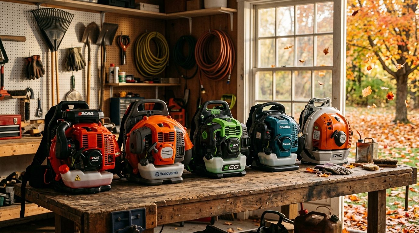 Les meilleures marques de souffleurs de feuilles : comparatif et avis d&rsquo;experts