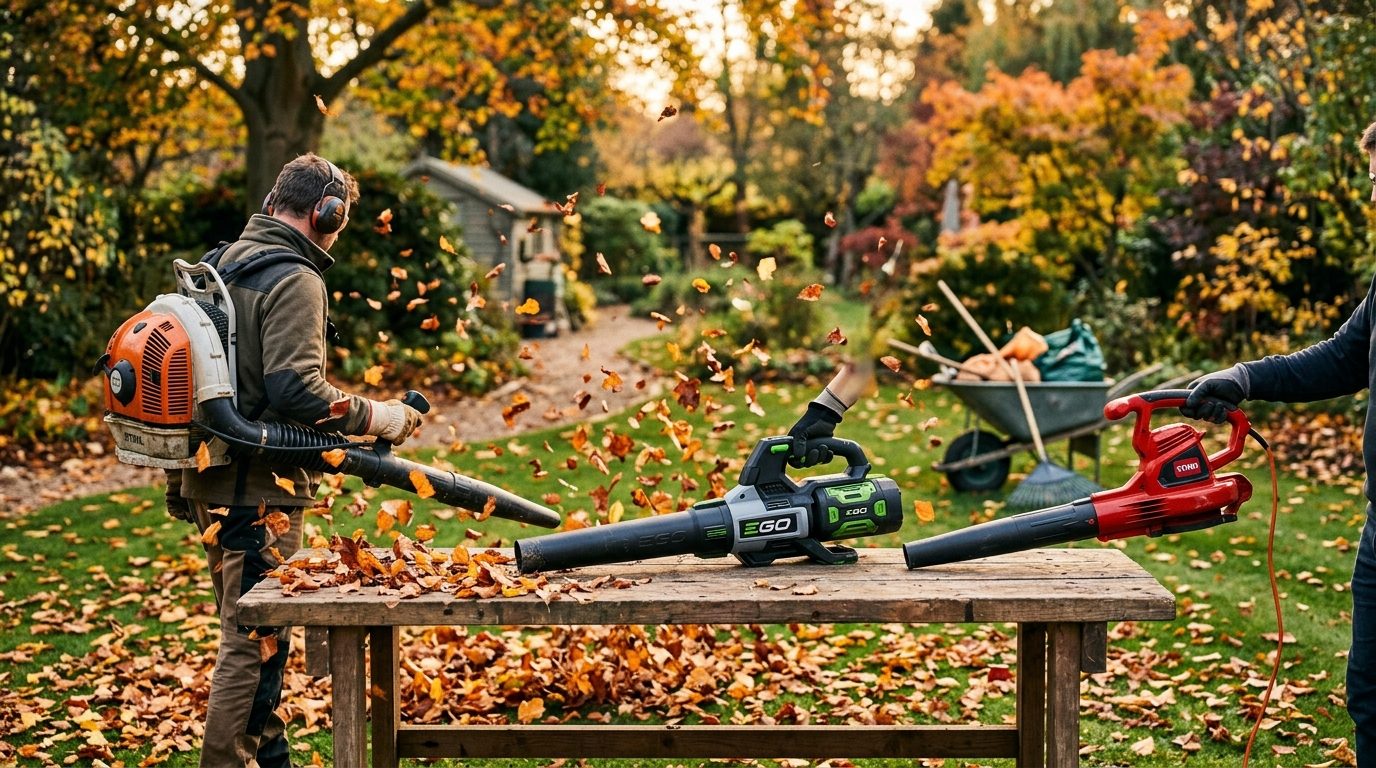 Les meilleures marques de souffleurs de feuilles : comparatif, avis et prix